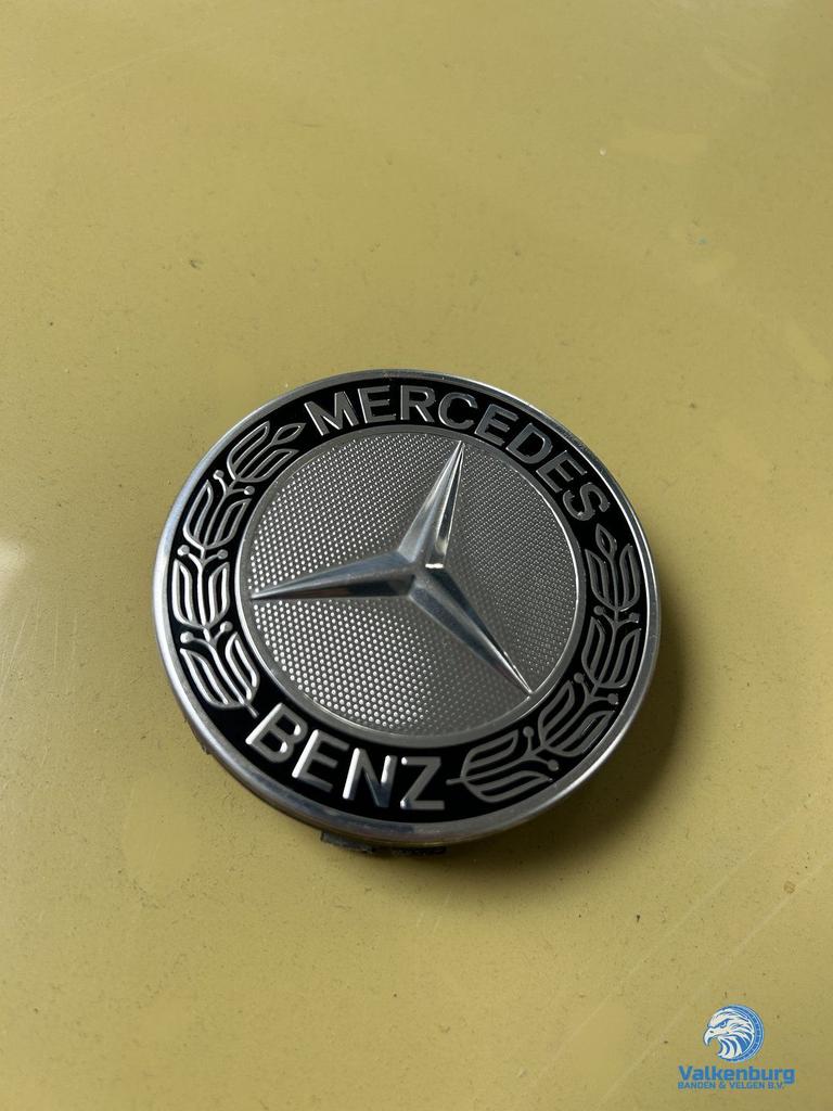 ORIGINELE Mercedes Benz naafkap naafdop zwart, Gebruikt, -, -, Ophalen of Verzenden