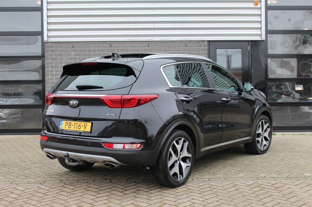 Kia Sportage 1.6 T-GDI GT-Line PlusLine / Panoramadak / Keyl, Auto's, Kia, Voorwielaandrijving, Gebruikt, 4 cilinders, Met garantie (alle)
