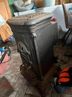 Antieke gietijzeren kachel - Decoratief en functioneel, Ophalen, Gebruikt, Gas, Vrijstaand