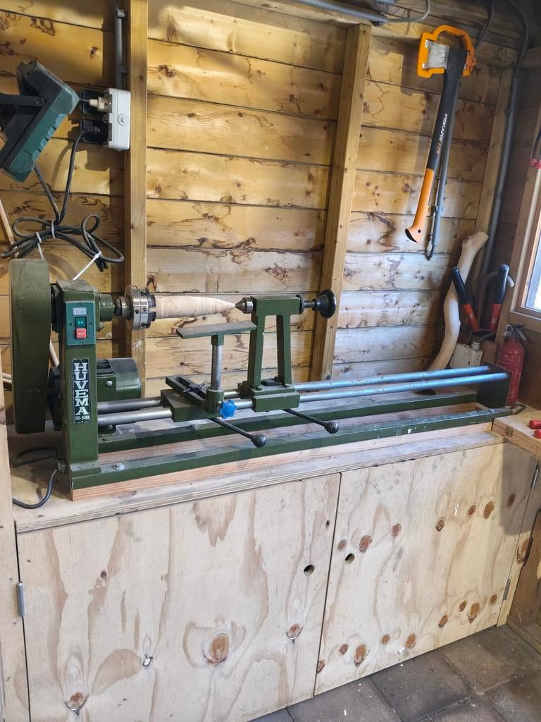 houtdraaibank  merk hyvema, Ophalen of Verzenden, Gebruikt