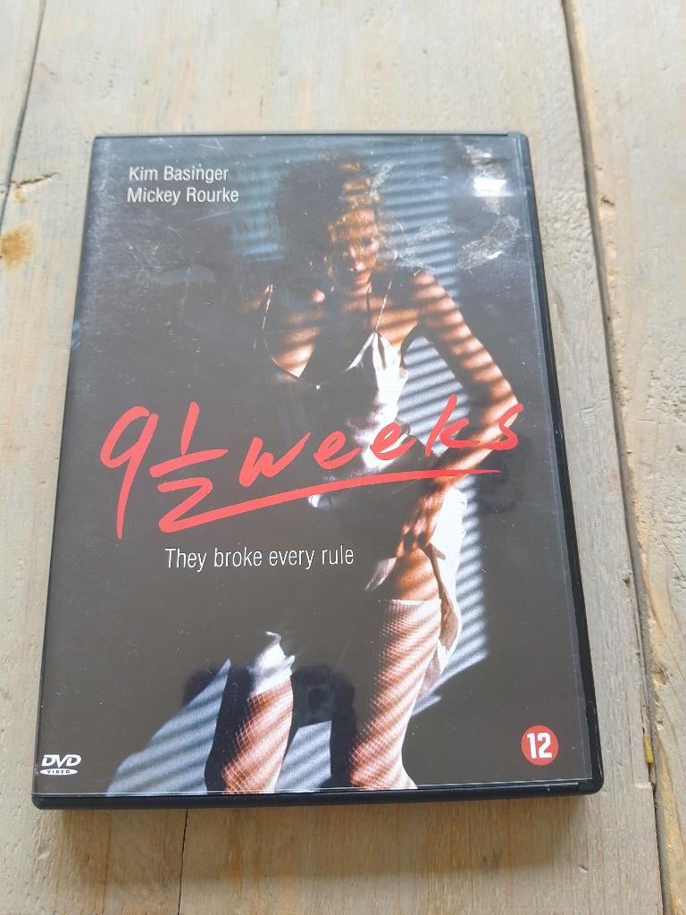 9 1/2 weeks - dvd, Ophalen of Verzenden, Zo goed als nieuw