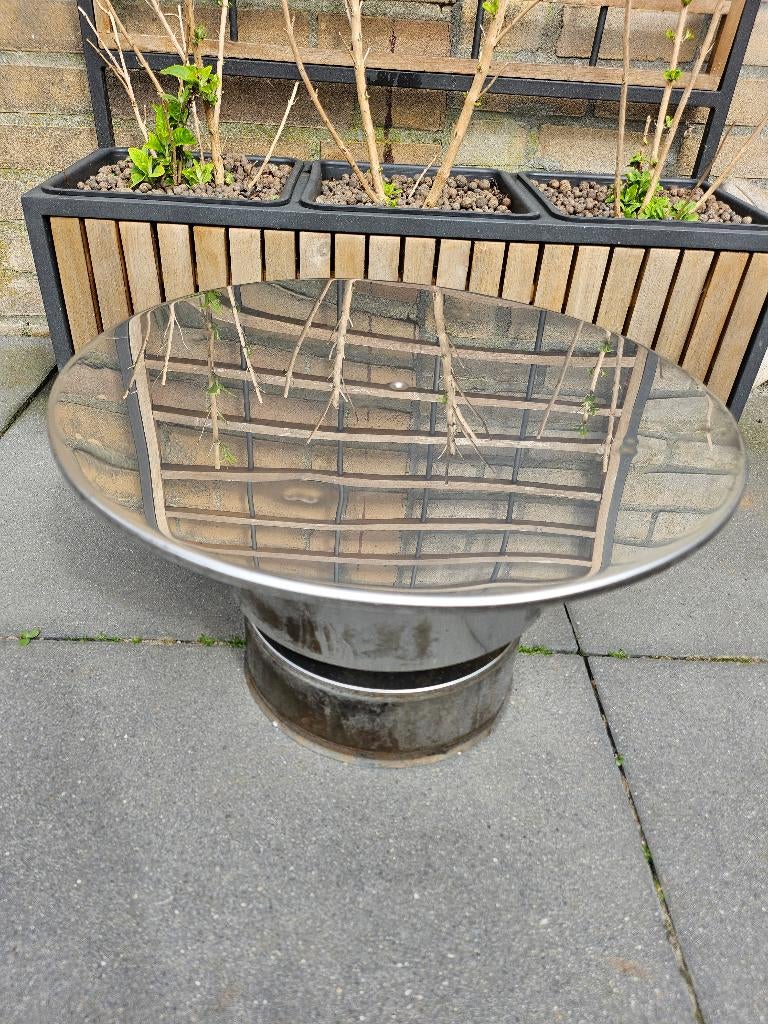 Schoorsteenkap voor kachelpijp, Ophalen of Verzenden, Gebruikt, Hout, Houtkachel