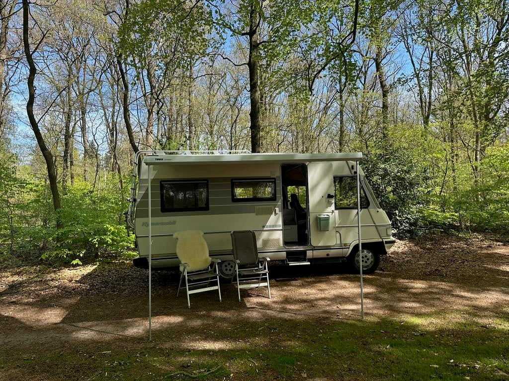Goed onderhouden retrocamper Hymer B544, kwaliteitscamper, Integraal, Ringverwarming, Fiat, Tot en met 3