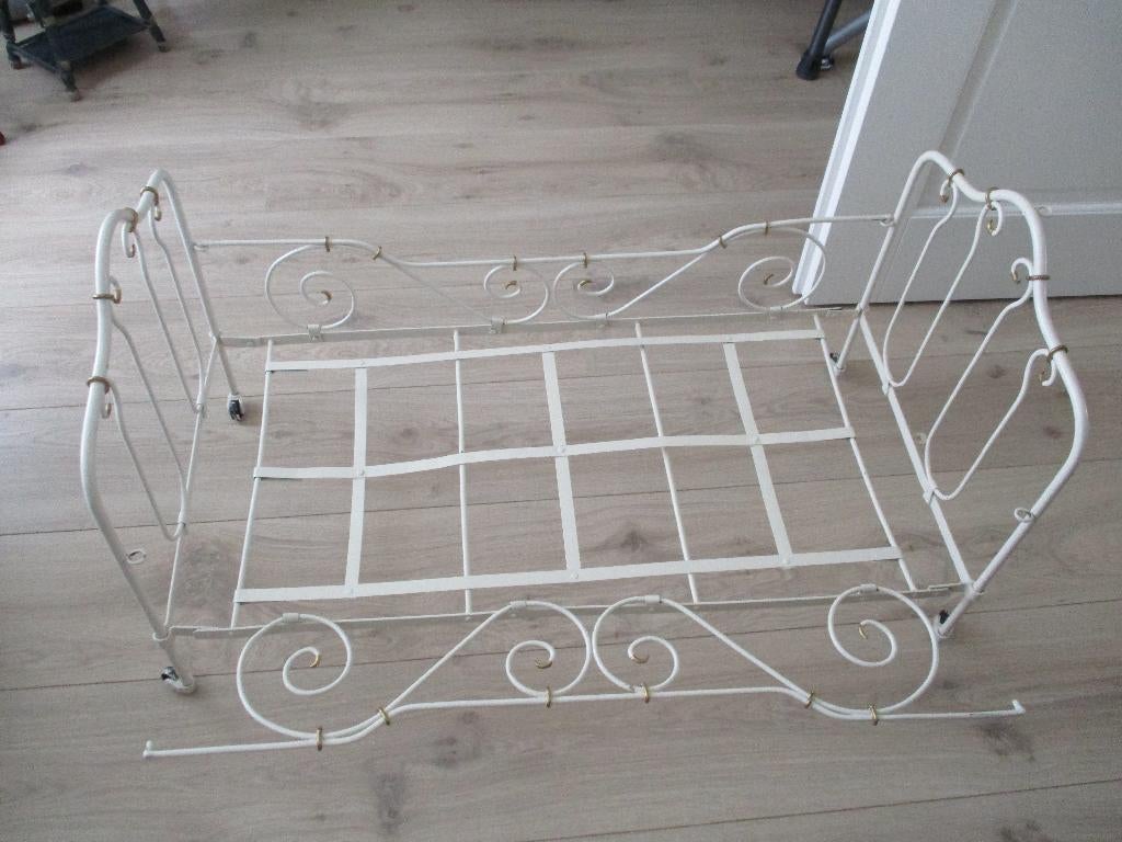 antieke Franse poppen bed, Ophalen