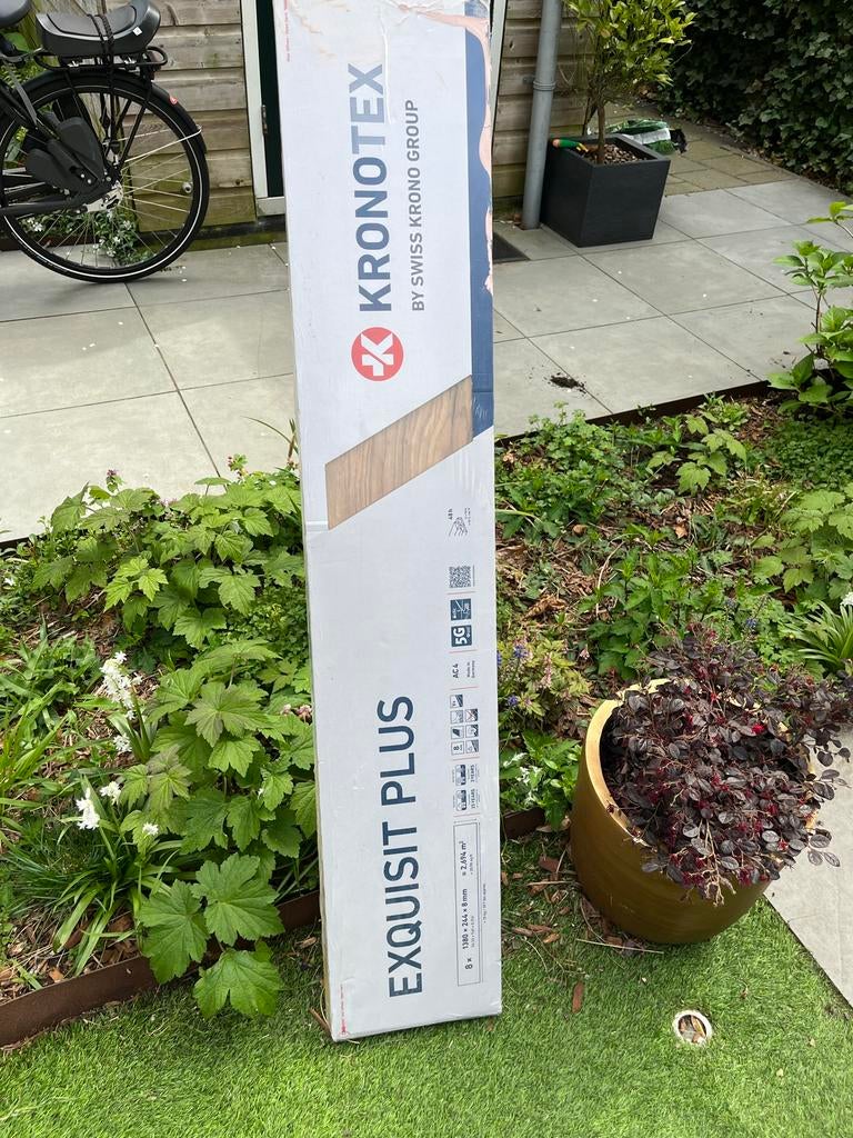 Nieuw Kronotex Laminaat Exquisit Plus - 13,47m², Ophalen, Nieuw, 10 m² of meer, Hout