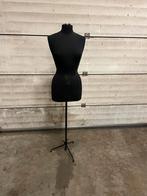 Zwart paspop / mannequin op standaard, Ophalen, Gebruikt