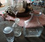 Diverse Riviera Maison glazen en karaffen, Ophalen, Gebruikt