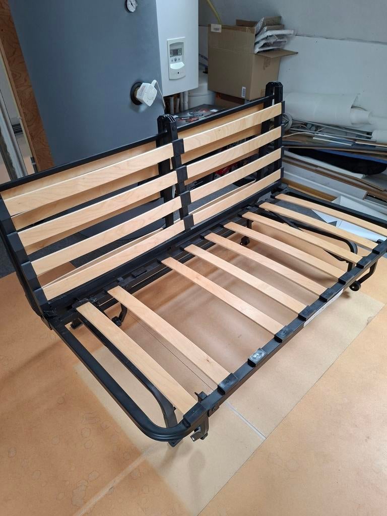 Gratis opklap slaapbank., Ophalen, Gebruikt, Tweepersoons