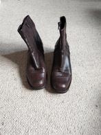 Bruine Manfield dameslaarsjes mt 38, Bruin, Lage of Enkellaarzen, Ophalen of Verzenden, Manfield