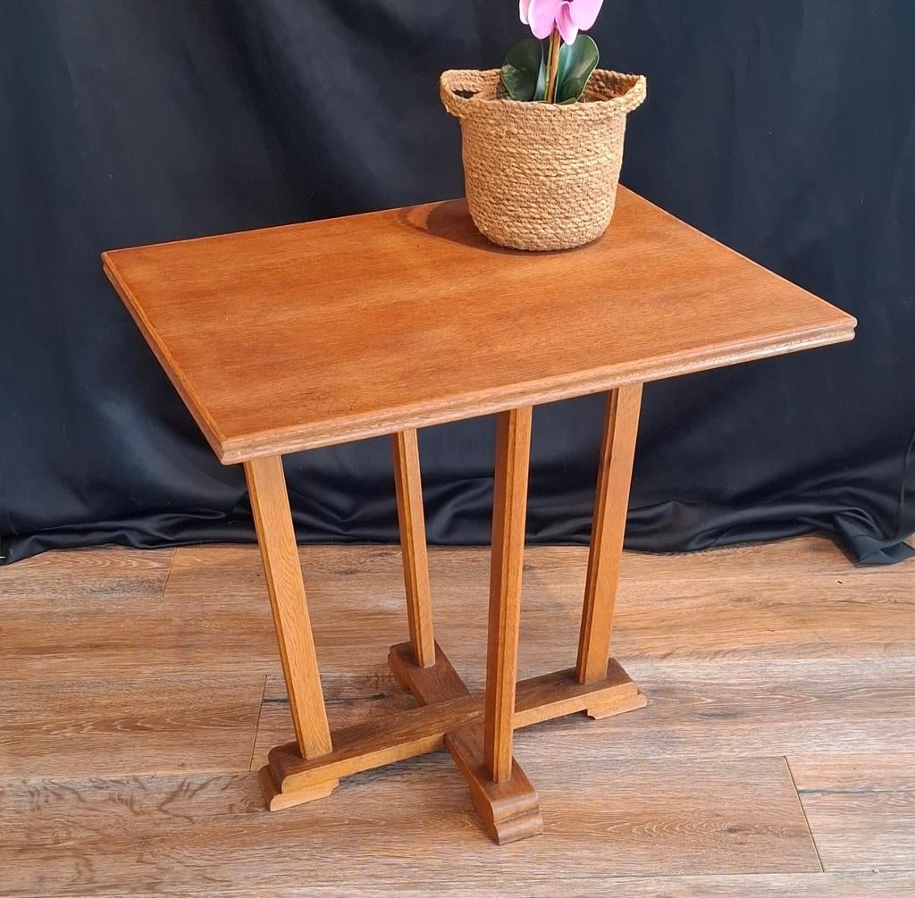 Vintage Art Deco Haagse School Tafeltje, Antiek en Kunst, Antiek | Meubels | Tafels, Ophalen