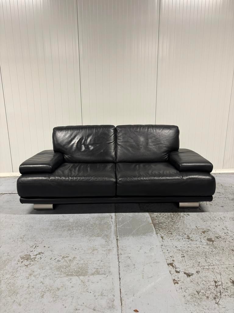 2-zits Natuzzi bank, Huis en Inrichting, Banken | Bankstellen, Ophalen of Verzenden, Zo goed als nieuw, 75 tot 100 cm