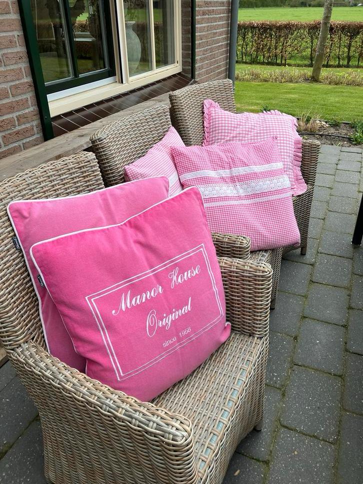 Sierkussens - tuinkussens Mood Collection 6 stuks, Huis en Inrichting, Woonaccessoires | Kussens, Ophalen of Verzenden, Gebruikt