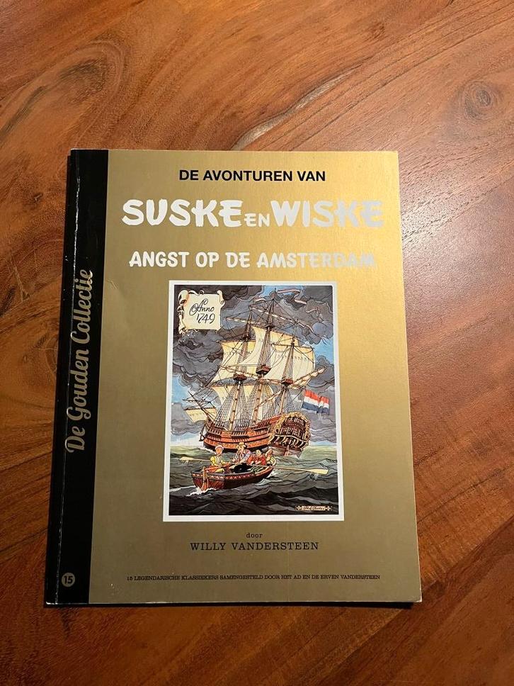 Suske en Wiske - Angst op de Amsterdam, Boeken, Stripboeken, Zo goed als nieuw, Eén stripboek, Ophalen of Verzenden