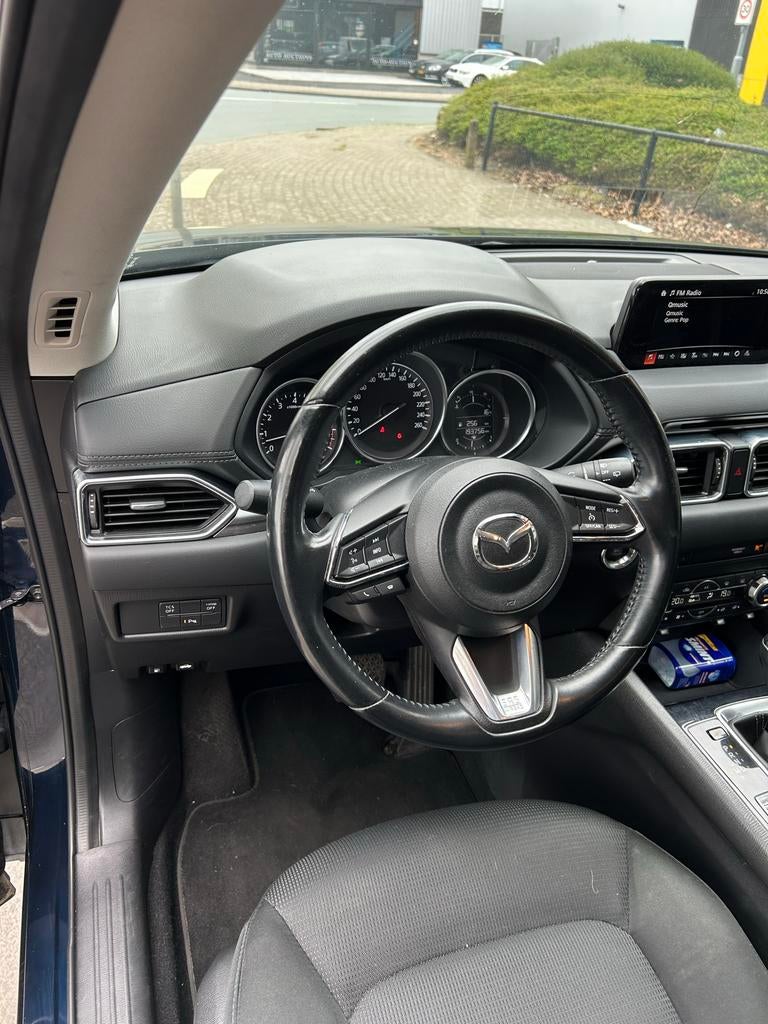 Mazda CX-5 2.0 Skyactiv-g 165pk 2WD Aut 2018 Blauw, Auto's, Mazda, 1998 cc, 164 pk, 4 cilinders, 2000 kg