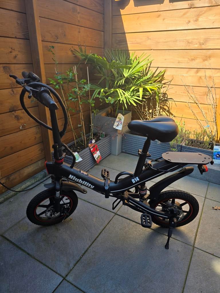 E-bike, 14 inch, inklapbaar , niubility b 14, 59 cm of meer, Ophalen, Overige merken