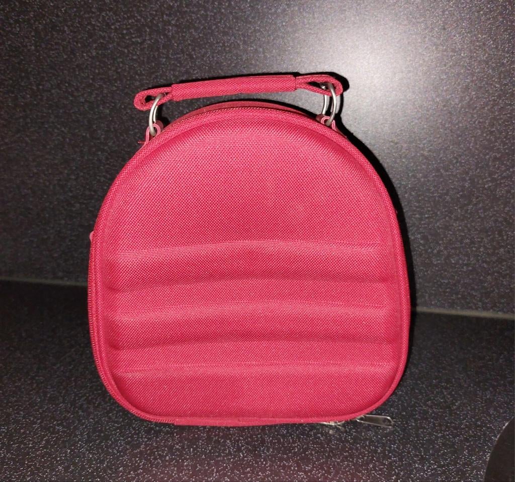 Rode beautycase met spiegeltje, Ophalen, Zo goed als nieuw, Rood, Softcase