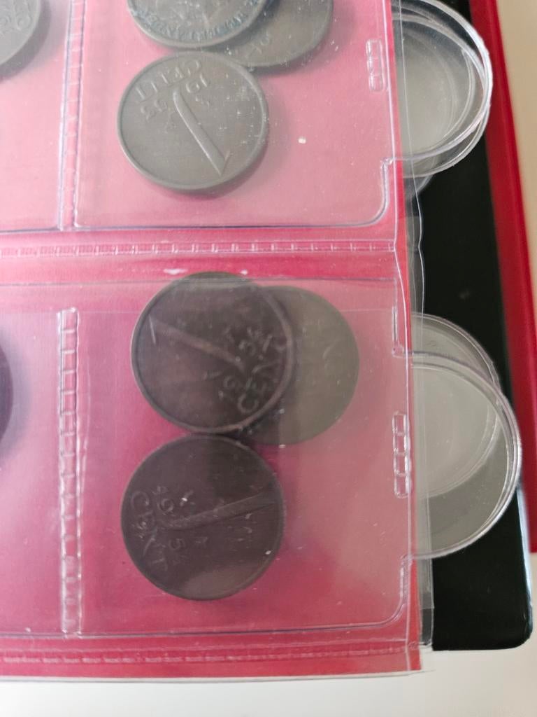 Nederlandse 1 cent munten uit diverse jaren, Verzenden, Koningin Juliana