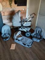 Complete Joolz Geo Duo / Tweeling / Mono! Grey Melange, Kinderen en Baby's, Kinderwagens en Combinaties, Zo goed als nieuw, Combiwagen