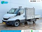 Iveco Daily 35S16 2.3 Automaat Open Laadbak Airco Adaptieve, Automaat, Gebruikt, Zwart, Iveco