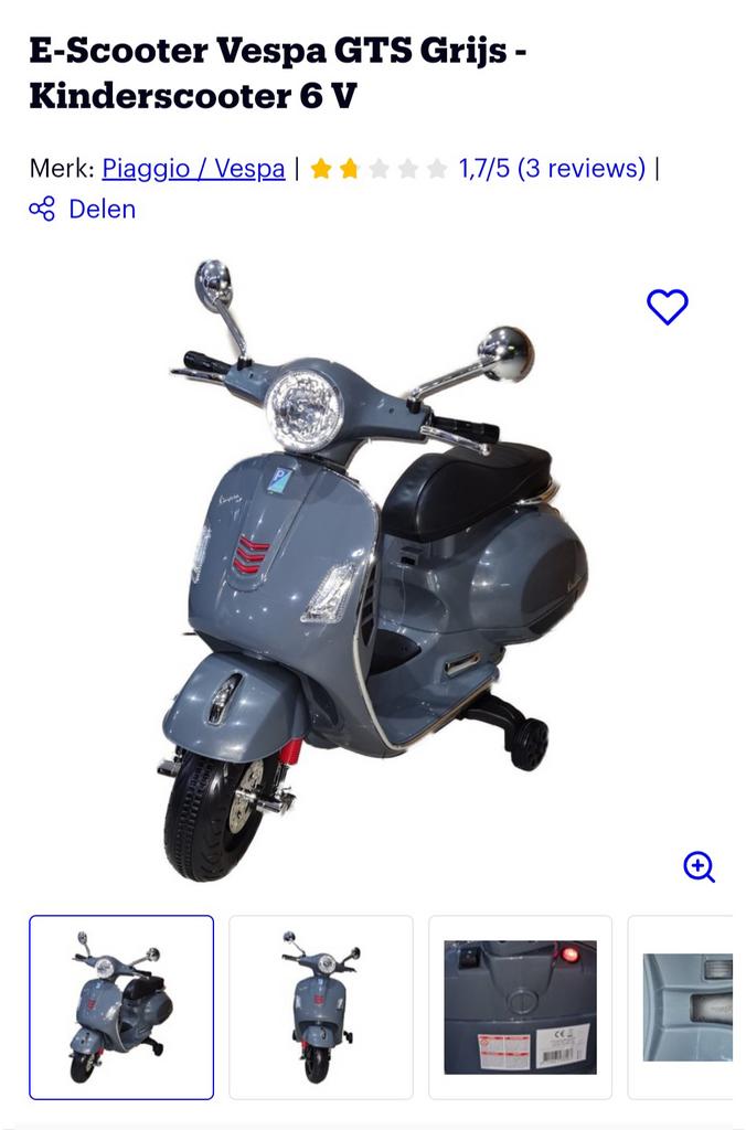 Scooter te koop, Ophalen, Zo goed als nieuw