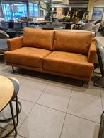 Nieuwe bronx71 2zits bank denver leer cognac 175cm €375, Ophalen, ., Nieuw, .