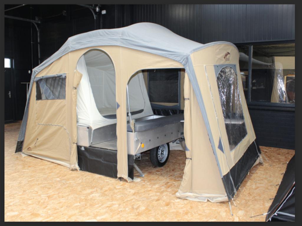 Vouwwagen, Caravans en Kamperen, Ophalen, Overige kleuren, Tot en met 2, Cabanon