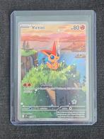 Victini Promo 208 - Zeldzame Pokémon Kaart, Ophalen of Verzenden, Zo goed als nieuw, Losse kaart, Foil