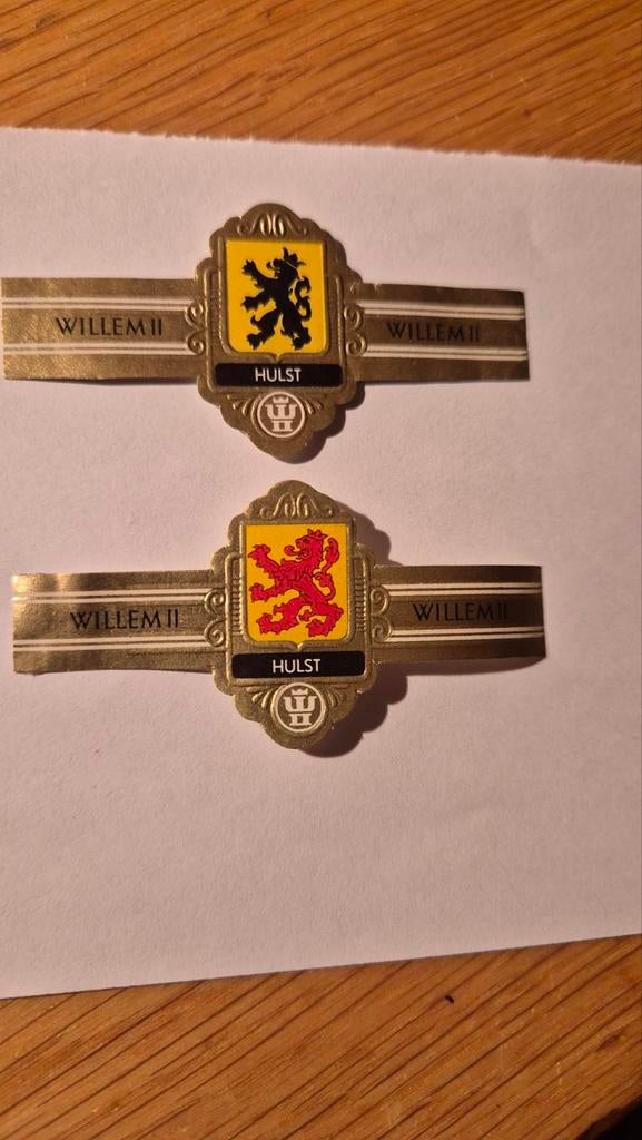 Sigarenbanden Hulst, Ophalen, Zo goed als nieuw, Sigarenbandjes