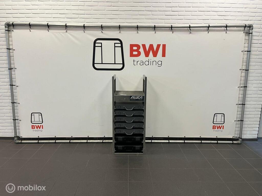 Aluca bedrijfswageninrichting / businrichting /nette staat, Auto diversen, Ophalen of Verzenden