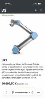 Universal Robots UR5 - Robotiq Gripper - Nieuwstaat - Cobot, Ophalen of Verzenden