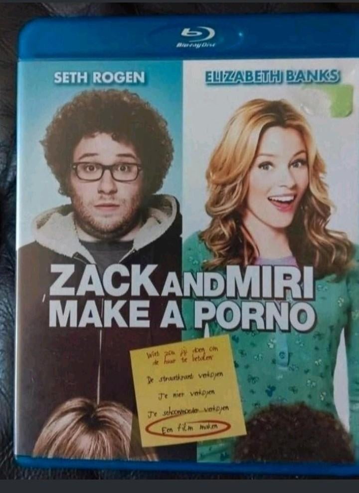 Zack and Miri make a porno bluray NL ondertiteld, Ophalen of Verzenden, Zo goed als nieuw, Humor en Cabaret