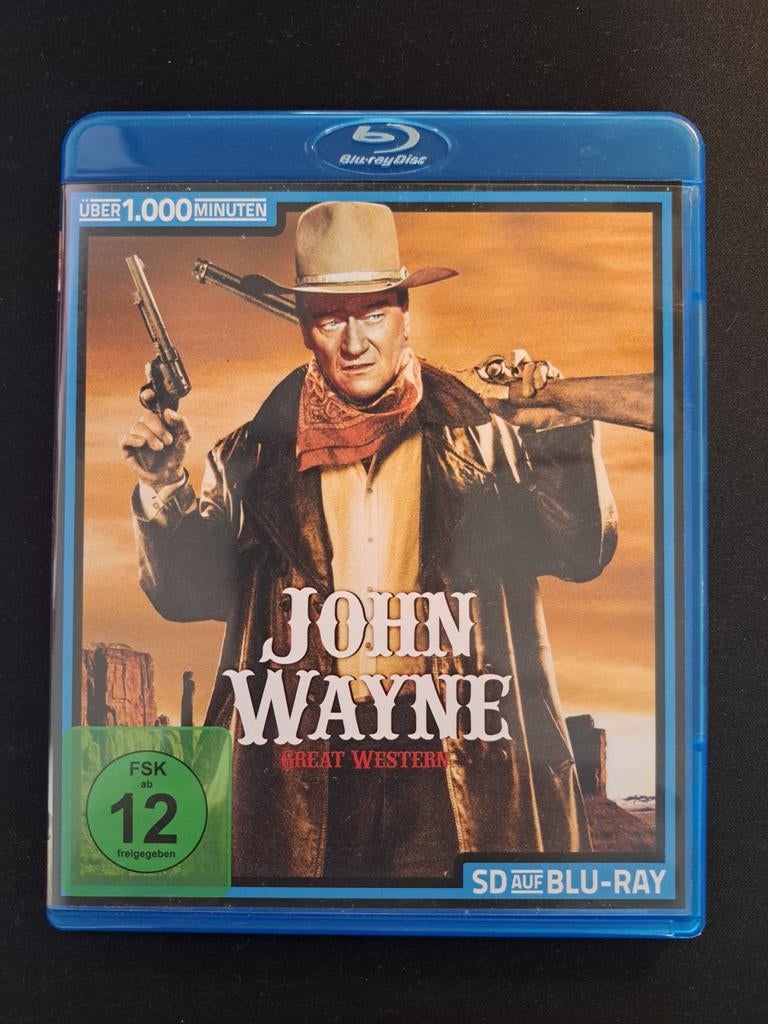 John Wayne Great Western - Blu-ray (import zonder NL onderti, Cd's en Dvd's, Blu-ray, Zo goed als nieuw, Klassiekers, Boxset, Ophalen of Verzenden