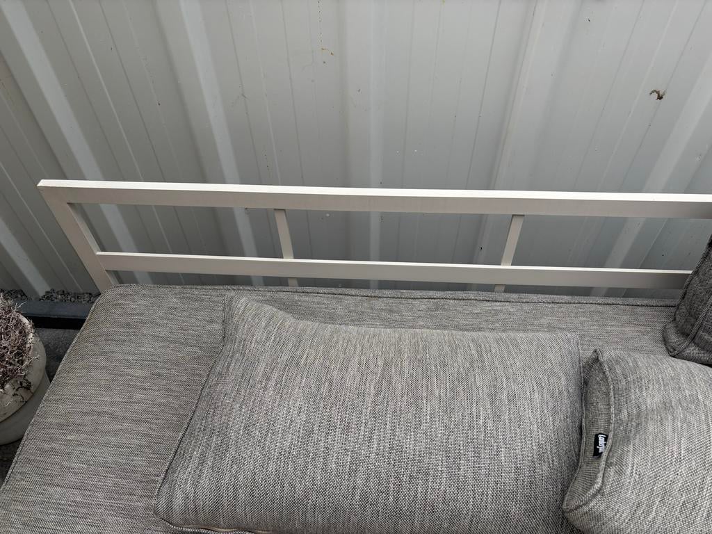 Luxe Tuinbank met Comfortabele Kussens - Zo Goed als Nieuw, Tuin en Terras, Tuinbanken, Ophalen of Verzenden, Zo goed als nieuw