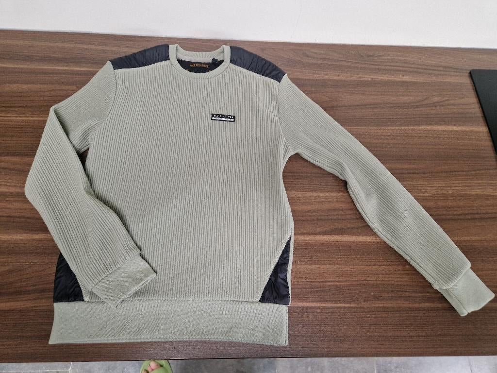 mooie lichtgroene RAVAGIO trui, maat 152/158, Trui of Vest, Ophalen of Verzenden, Zo goed als nieuw, Jongen