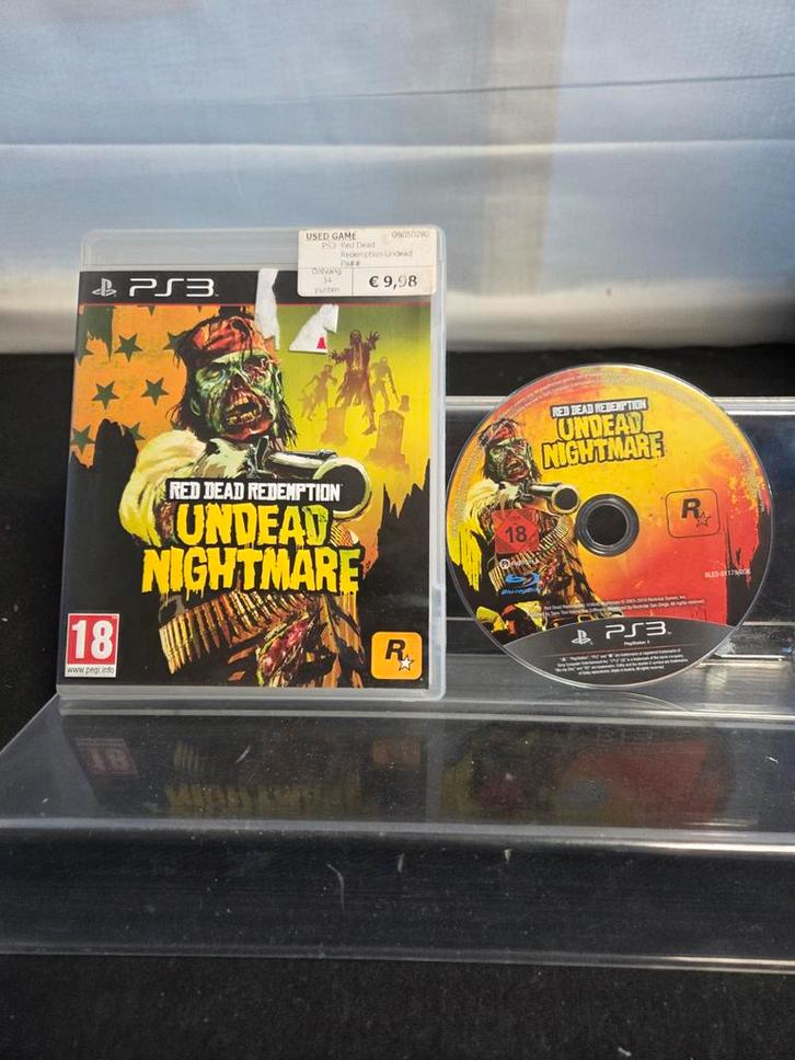 Red Dead Redemption: Undead Nightmare PS3, Spelcomputers en Games, Games | Sony PlayStation 3, Gebruikt, Avontuur en Actie, 1 speler