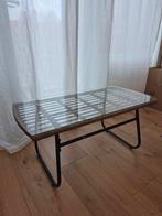Glazen tuin / balkontafeltje, Ophalen, Zo goed als nieuw, Rotan