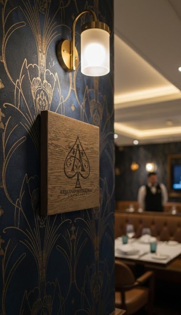 Armand de Brignac Champagne eiken wandbord muurdecoratie, Ophalen of Verzenden, Nieuw
