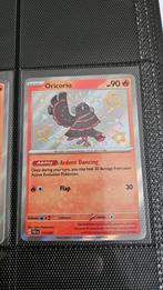 Pokemon Kaart Paldean Fates Oricorio 113/091, Hobby en Vrije tijd, Ophalen of Verzenden, Zo goed als nieuw, Losse kaart, Foil