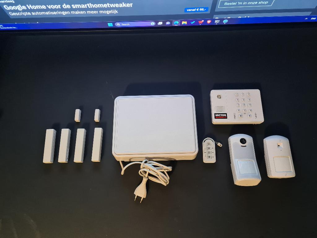 Sector Alarm/Honeywell: keypad, camera PIR, sensoren, Detector, Sensor of Melder, Draadloos, Ophalen of Verzenden, Beweging