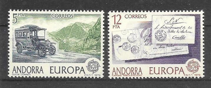 Andorra - Spaans 1979  Europa, Verzenden, Overige landen, Postfris