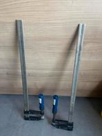 2 lijmklemmen / lijmtangen 80x500mm, Ophalen of Verzenden, Gebruikt