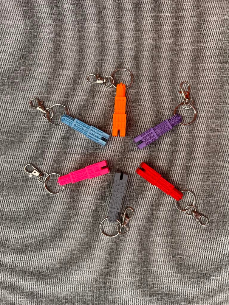 Domtoren Sleutelhangers - Uniek 3D Geprint Design, Ophalen of Verzenden, Nieuw, Stad of Land