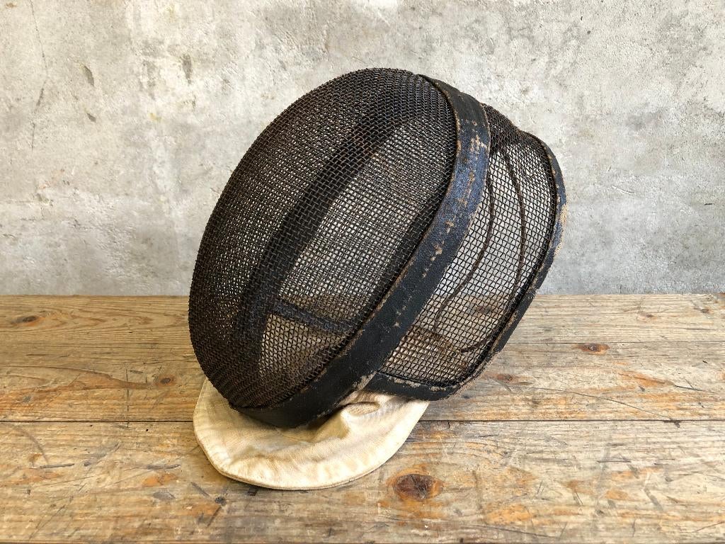 Vintage schermmasker ter decoratie | mancave | winkel, Sport en Fitness, Gebruikt, Vechtsportmateriaal, Schermen, Maat M