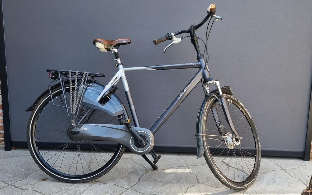 Gazelle Eclipse Herenfiets, 8 versnellingen, H57, Ophalen, Gebruikt, Versnellingen, 57 tot 61 cm