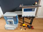 Playmobil politiebureau met agent en boef in cel, Ophalen of Verzenden, Gebruikt, Complete set