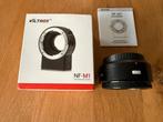 Viltrox NF-M1 Nikon naar M43 autofocus adapter, Ophalen of Verzenden, Zo goed als nieuw, Telelens