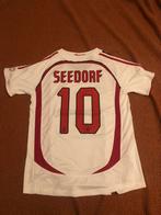 Seedorf ac milan retro voetbalshirt maat M, Ophalen of Verzenden, Zo goed als nieuw, Shirt