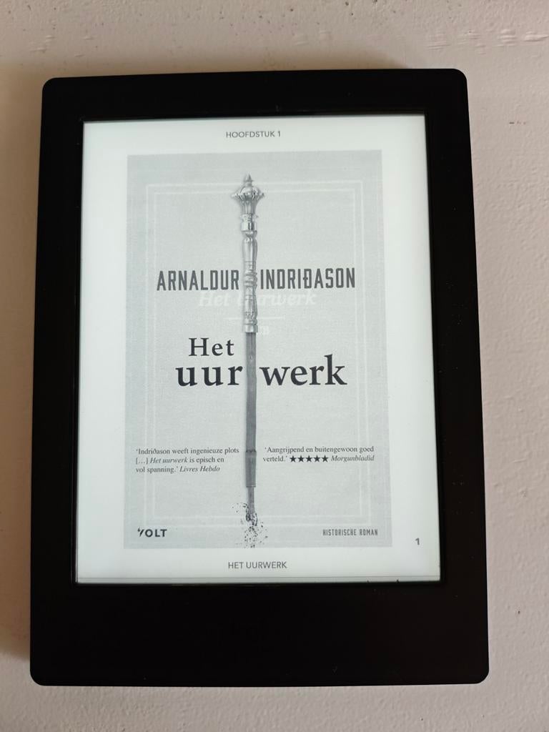 Kobo Aura H2O Edition 2 (N867), 7 inch + bijna 3000 boeken, Computers en Software, E-readers, Uitbreidbaar geheugen, Kobo, Ophalen of Verzenden