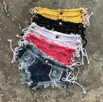 Hot pants denim (dames vrouwen broekje spijkerbroekje), Verzenden, Nieuw, Overige kleuren, Kort