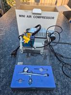 Airbrush met compressor, Ophalen of Verzenden, Nieuw